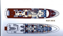 Yacht ALEXANDRA -  Layout